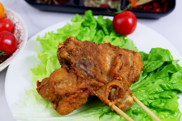 生炸大雞腿